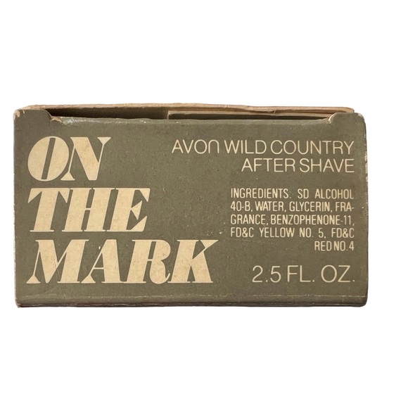 Avon Hammer Decanter Bottle Wild Country Aftershave 2.5 Ounces Brown On the Mark - Picture 2 of 4